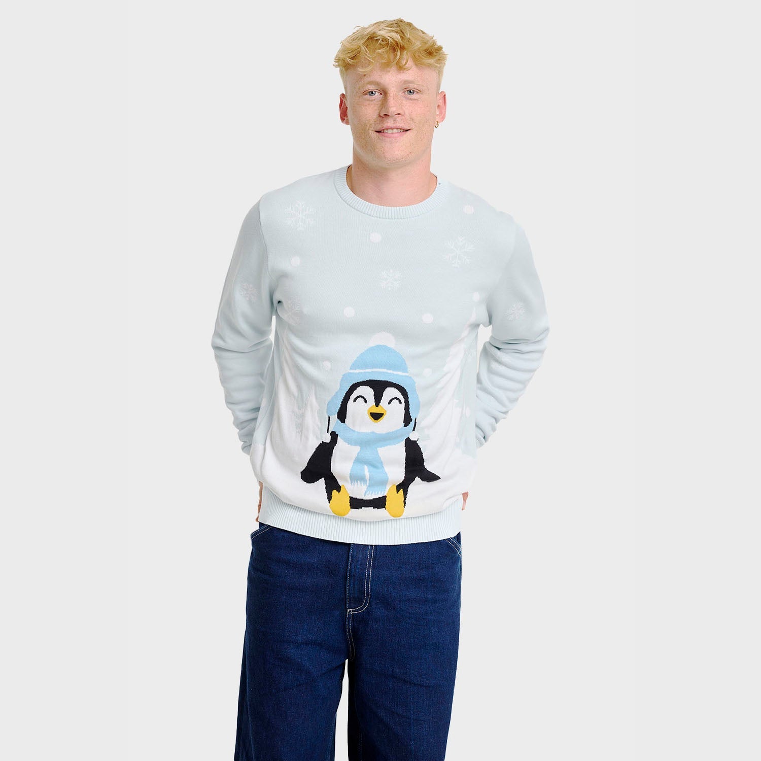 The Lovely Penguin Christmas Sweater β Men